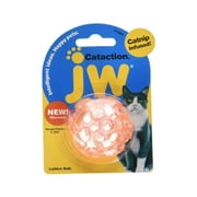 JW Pet Cataction Catnip Infused Lattice Ball Cat Toy  471061