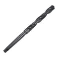 thumbnail image 3 of Uxcell 13.8mm Twist Drill Bit with MT1 Morse Taper Shank, 100mm Flute Length High-speed Steel Black Oxide, 3 of 5