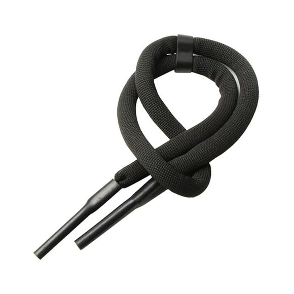 Soidarity Retenedor de gafas de natación de espuma, portátil, Color sólido, Flexible, pesca, parque acuático, gafas de sol, accesorios de Deportes acuáticos Negro
