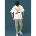 thumbnail image 2 of Welcome Vibes - Open Sign Emoji Graphic Men's T-shirt, 2 of 4