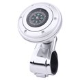 thumbnail image 1 of Pomo universal para volante de coche con brújula, color blanco, 1 of 5
