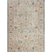 Ladole Rugs Timeless Collection Marigold Classic Durable Polypropylene Area Rug Carpet in Cream Beige, 3x5 (2'7" x 4'11", 80cm x 150cm)