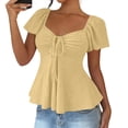 thumbnail image 6 of Womens Summer Tops Casual Plus Size Tshirts Shirts Graphic Funny Tee Shirts Womens Graphic, 6 of 7