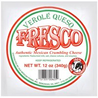 Verole Cerole Queso Fresco Authentic Mexican Crumbling Cheese, 12 oz