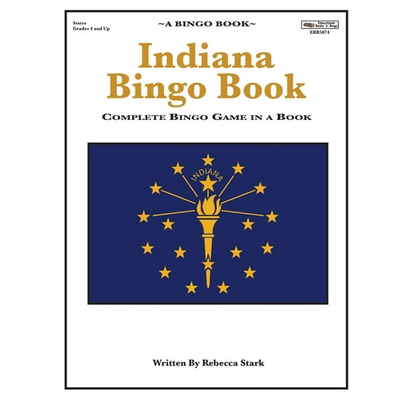 Bingo Books: Indiana Bingo Book: Complete Bingo Game In A Book (Paperback)