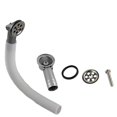 thumbnail image 1 of Kitchen Sink Drainer Lateral Circular Overflow Washbasin Accessories Overflow Tube For Sink Expandable Overflow Tube, Circular Connection, 1 of 3