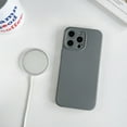 thumbnail image 6 of TECH CIRCLE Compatible with iPhone 11 Liquid Silicone TPU Rubber Back Case, [Full Covered Camera] [Soft Microfiber Lining] Full Body Shockproof Slim Thin Anti-Scratch Protective Cover,Lightgray, 6 of 11
