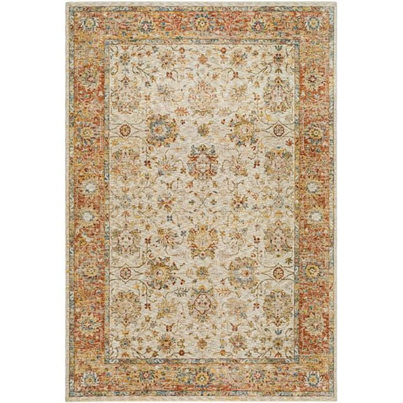 Surya Traditional Mona Lisa Polyester 5'3" Round Area Rugs MNI2316-53RD