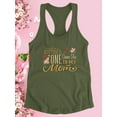 thumbnail image 3 of Number One She Is My Mom Text Racerback Tank Women -Image by Shutterstock, Female x-Large, 3 of 4