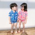 thumbnail image 3 of Traje de baño de flotabilidad para niños Traje de surf Traje de baño de una pieza para niños y niñas Bóxer de dibujos animados Lindo traje de baño para bebé, 3 of 6