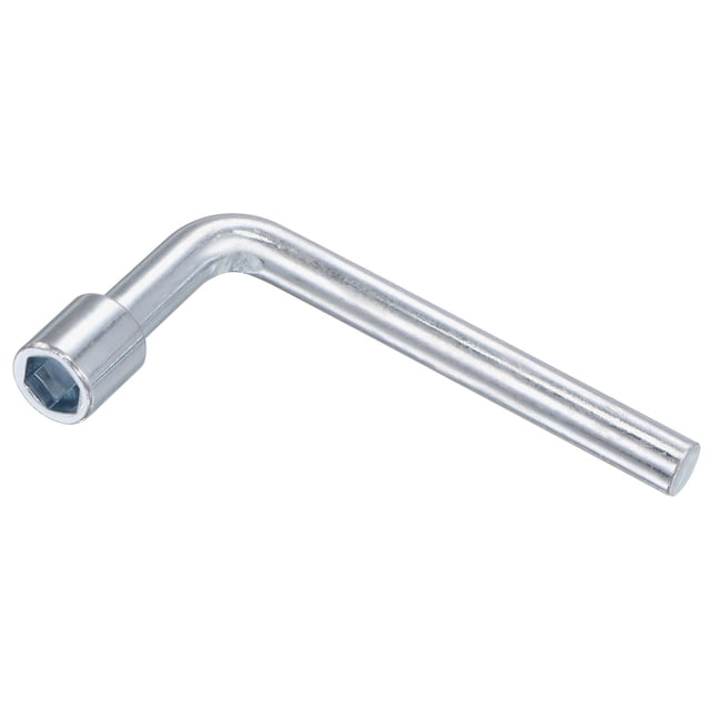 Unique Bargains 7mm Metric L Shaped Angled Open Hex 6 Point Socket Wrench, Single Ended