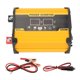 thumbnail image 1 of Inversor de onda sinusoidal modificada Inversor de corriente para automóvil de 300 W Convertidor de CC de 12 V a 220 V CA con pantalla de voltaje USB dual Amarillo, 1 of 5