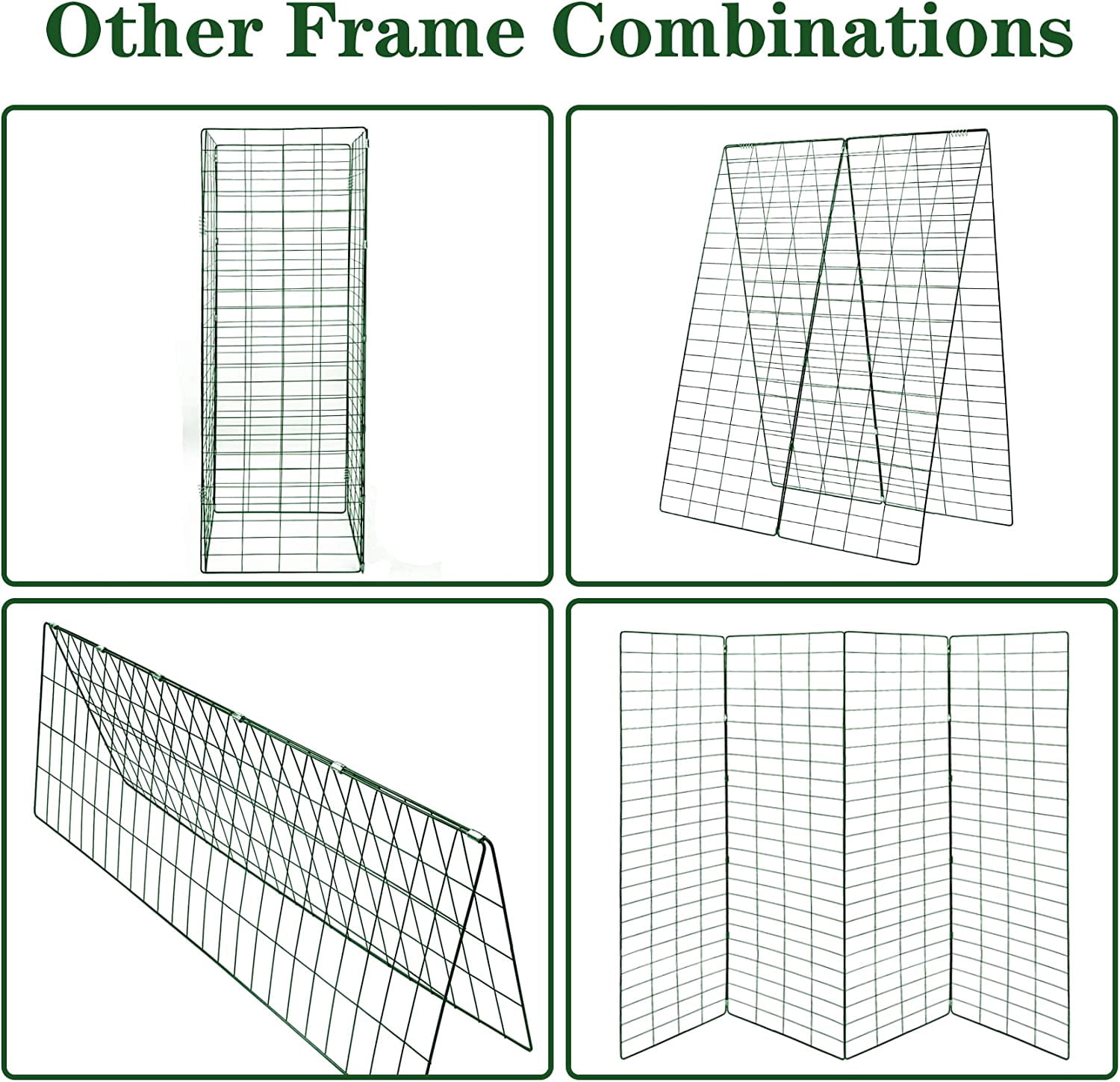 48" H x 34" L Cucumber Trellis for Garden A Frame, Garden Trellis for Climbing Plants Outdoor for Raised Bed(1 Packs)