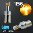 thumbnail image 2 of 1156 CREE 1600LM Amber Yellow Turn Signal Blinker Indicator LED Light Bulbs, 2 of 6