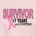 thumbnail image 3 of CafePress - Breast Cancer Survivor 17 Years Women's Light T Sh - Women's Classic T-Shirt, 3 of 4