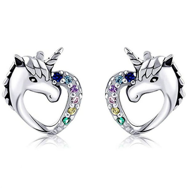 Cute unicorn shop earrings