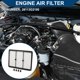 thumbnail image 2 of Filtro de Aire del Motor de Bargains Únicos No.28113G2100 para Kia Niro 1.6L L4 2019-2022 Elemento de Filtro de Larga Vida Limpiador de Aire 1 Pcs, 2 of 7