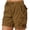 Brown, variant on HAIJIE Women's Swim Shorts Comfy Shorts 2026 Hiking Cargo Swim Shorts Outdoor for Women Girls Travel and Light Exercise