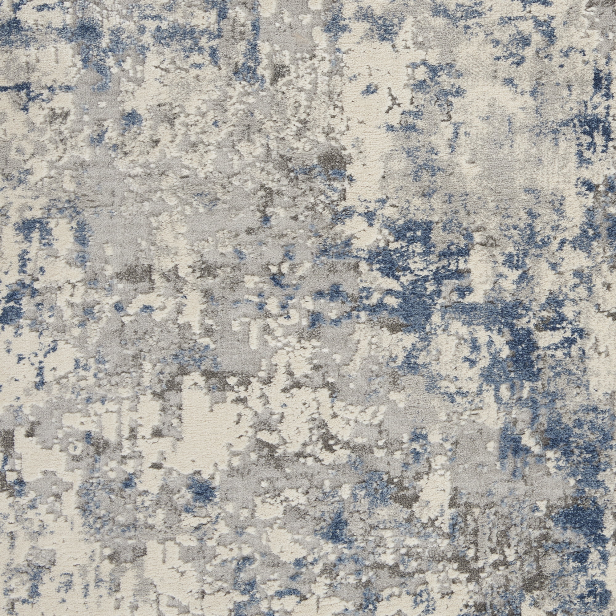 Nourison Rustic Textures Rustic Grey/Beige 6' x 9' Area Rug, (6x9)