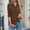 27# Brown, variant on Womens Button Down Shirt 3/4 Sleeve Wrinkle Free Stretch Collared Dress Shirt Business Casual Work Blouse Gray XL
