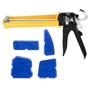 Bangcool 5PCS Outil de cauling ensemble manuel de cratère de gout outil de finition de joint pour salle de bains