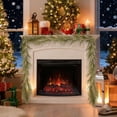 thumbnail image 1 of Adornos navideños de ratán con agujas de pino artificiales de plástico de 1 metro. Adornos navideños de ratán con agujas de pino artificiales. Adornos colgantes para puertas de ratán. Decoración de Ha, 1 of 6