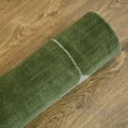 thumbnail image 6 of Rugsotic Carpets Handmade Rugs Hand Knotted Loom Rectangle 4'x6' Green Wool for Indoor Use, 6 of 10