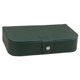 thumbnail image 2 of Estuche de almacenamiento de joyas, caja de viaje portátil para pulseras, collares y anillos. Verde, 2 of 9
