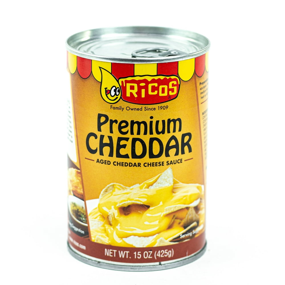 Ricos Premium Cheddar Aged Cheese Sauce, 15 Oz