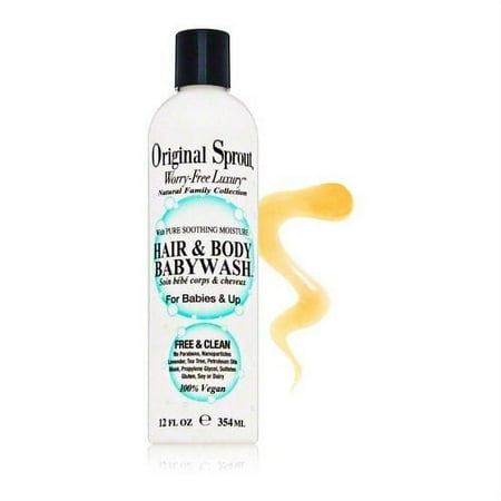 Original Sprout Hair & Body Babywash 12 Oz