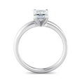 thumbnail image 3 of BEST Jewel 1.7 Ct Emerald Cut Diamond Engagement Ring for Women - 14K White Gold Plated Ring - Stylish Proposal Ring - Bridal Ring for Her - Elegant Solitaire Wedding Ring for Women, 3 of 4