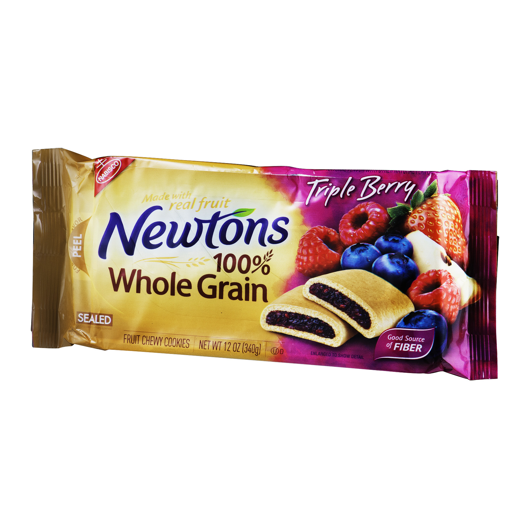 Nabisco Newtons Whole Triple Berry Chewy Cookies, 12 Oz. - image 3 of 6