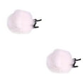 thumbnail image 1 of ZheElen Outdoor Artificial Hair Mic Cover Windscreen Windshield Microphone Mic white 2Set, 1 of 6