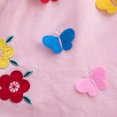 thumbnail image 3 of Enfants d'Hiver Robe Arc-en-Ciel Robe de Fille à Manches Longues, Rose 110cm, 3 of 5