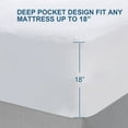 thumbnail image 6 of Split King Size Mattress Protector Waterproof,Smooth Top Mattress Protector for Kids,Breathable Skin Friendly and Noiseless Fitted Sheet,Viscose Terry Mattress Cover, 6 of 6