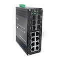 thumbnail image 1 of Conmutador Ethernet Óptico De Fibra Gigabit Industrial Endurecido Hereta 8 Puertos 10/100/1000T Auto Mdi/Mdix + 4 Puertos 1000Base-X Sfp + 2 Puertos 10G Base-Sr/Lr Sfp+ Conmutador De Red, 1 of 5