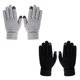 thumbnail image 1 of 2 pares de guantes de invierno para mujer con pantalla táctil, guantes de punto cálidos con forro de lana, puños elásticos, guantes de punto de invierno, 1 of 5