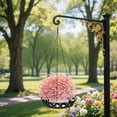 thumbnail image 4 of Plant Hanger Indoor Outdoor, Hanging Planter for Indoor Outdoor Plants, Hanging Plant Holder Shelf, Plant Hanging Basket, Decorative Metal Flower Holder, 4 of 6