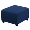 thumbnail image 1 of SUTENGDA Square Ottoman Cover Soft  Stretch Jacquard Ottoman Slipcovers Waterproof Non Slip Footstool Protect With Elastic Bottom Machine Washable-Primary color, 1 of 7