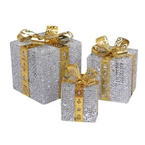 christmas decorations 3 Christmas decoration gift boxes, Christmas party family decoration, Festival Party Courtyard decoration gift boxes