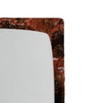 thumbnail image 2 of Ambesonne Landscape Fitted Sheet, Fall Trees with Rock, Full Size, Red White and Pale Brown, 2 of 2
