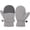 X10Light Gray, variant on Kids Winter Gloves Thermal Insulated Dinosaur Print Mittens for Kids Outdoor Skiing and Play Size:2-3 Years