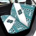 thumbnail image 4 of Pzuqiu Horse Geometric Breathable Car Seat Covers, Interior Soft Fit for Truck, 4 of 10
