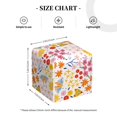 thumbnail image 4 of Kdxio Colorful Floral Print Tissue Box Cover,Square Decorative PU Leather Facial Paper Case Organizer Holder Dispenser for Bathroom,Night Stands,Desk,Car 5.2''X5.2''X5.2'', 4 of 8