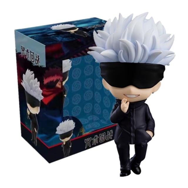 13cm Jujutsu Kaisen Anime figura Gojo Satoru figura de acción Itadori Yuji Fushiguro Megumi figura muñeca coleccionable en miniatura Juguetes Gong Bohan LED