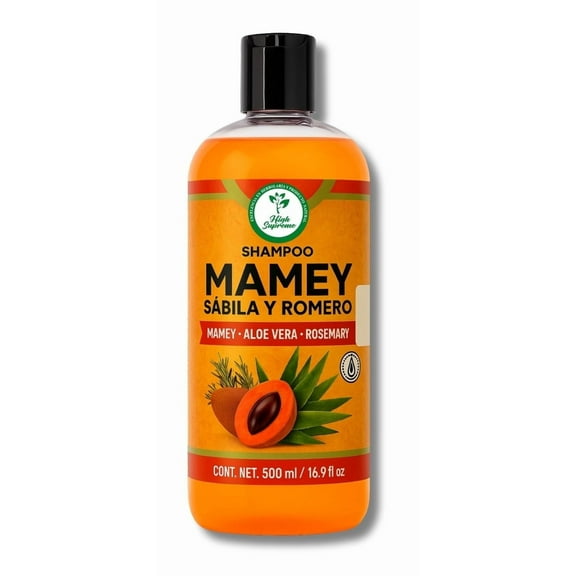 Revitalizing Mamey, Aloe Vera & Rosemary(Sábila y Romero) Shampoo – 16.9 fl oz (500 ml) – Herbal Daily Cleanser for Hydration & Shine – Nourishing Formula for Stronger-Looking Hair, Viral.