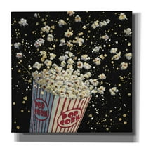 Epic Graffiti 'Cinema Pop' by James Wiens, Canvas Wall Art, 18"x18"