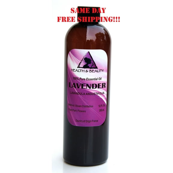LAVENDER ESSENTIAL OIL AROMATHERAPY 100% PURE NATURAL 12 OZ