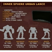Catalyst Game Labs BattleTech Mini Force Pack: Inner Sphere Urban Lance