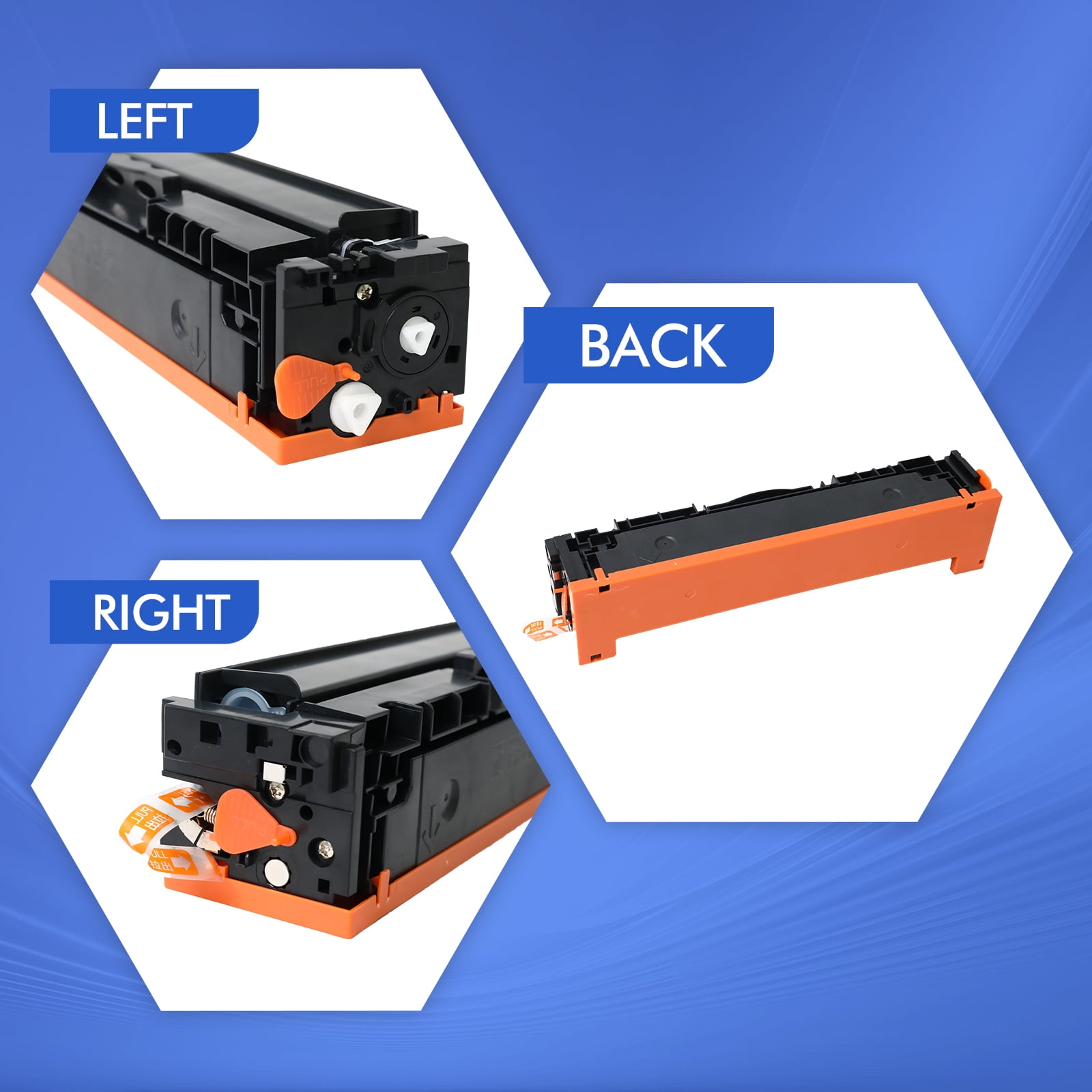 218X 218A Toner Cartridges With Chip 4Pack Compatible for 218X 218A W2180X W2180A Color Laser Jet Pro 3201dw Pro MFP 3301fdw MFP 3301cdw MFP 3301sdw Printer Ink Black Cyan Yellow Magenta